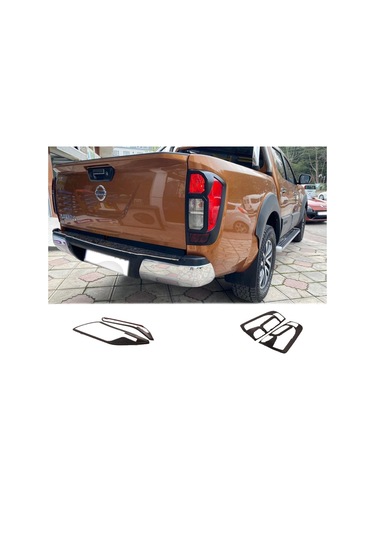 Space Nissan Navara Far Ve Stop Çerçeve Takımı Siyah 2015+ Np300