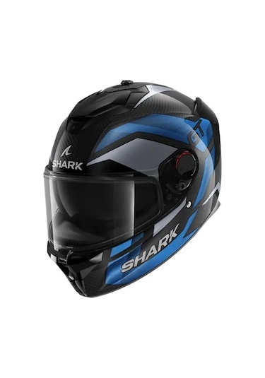 Shark Spartan Gt Pro Carbon Ritmo Dbu Kapalı Kask Mavi