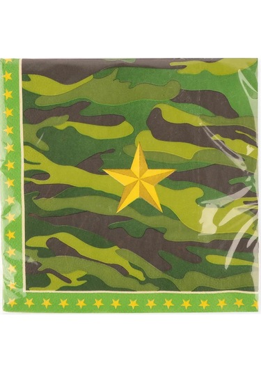 Eventbox Askeri Kağıt Peçeteler Ve Çelenk 440218511 Diğer