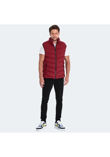 Slazenger HIDRO Erkek Şişme Yelek Bordo Yelek