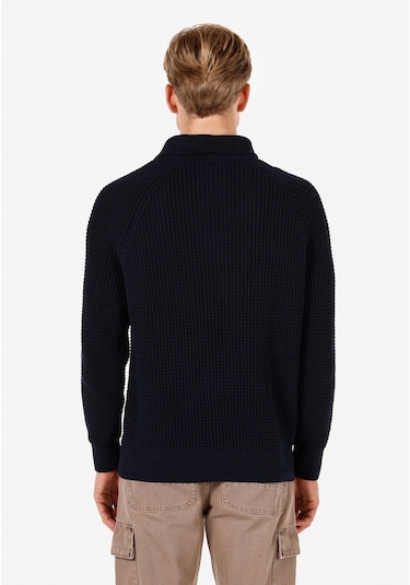 Colins Regular Fit Polo Yaka Erkek Lacivert Kazak Cl1070028 Q1.v2 Nav Lacivert Colins Regular Fit Polo Yaka Erkek Lacivert Kazak Cl1070028 Q1.v2 Nav Lacivert