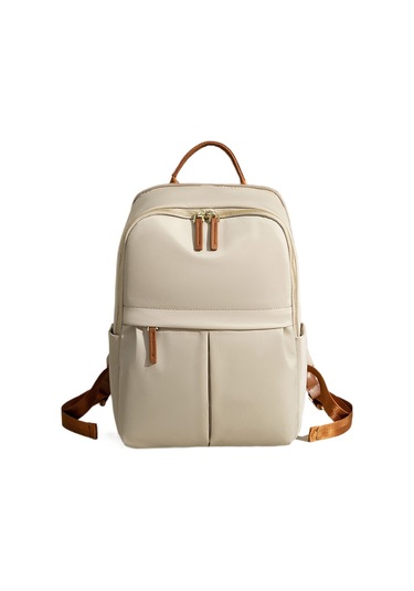 Relaxed Rahat İşe Gidip Geliş Çok Fonksiyonlu Sırt Çantası Kadın 16 İnç Bilgisayar Sırt Çantası Çok Yönlü Basit Büyük Kapasiteli Seyahat Çantası-açık Haki Açık Haki