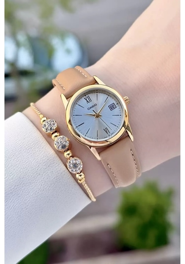 Casio Csıste237 Kadın Kol Saati Altın