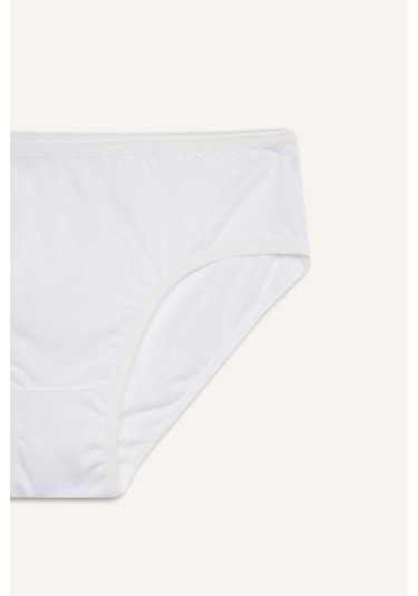 Defacto Kız Çocuk 2li Takım Bra Slip Külot F4155a825auwt79 Beyaz