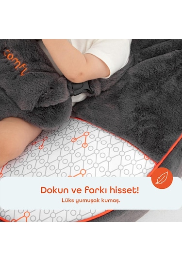 Gezenbebe Comfy Dolgulu Bebek Pufu 001
