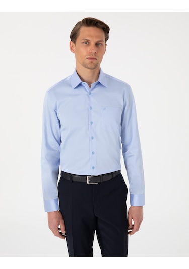 Pierre Cardin Erkek Koyu Mavi Gömlek Basic 50302972-vr032 Koyu Mavi