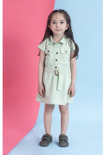 Smart Walker Casual Süper Mat Haki Barefoot Çocuk Ayakkabı Haki