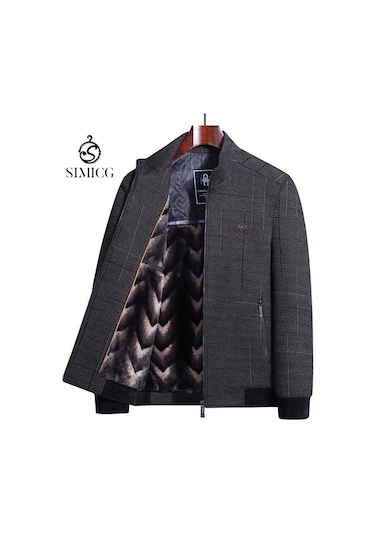 Sımıcg Sonbahar/kış Erkek Ceket Gri