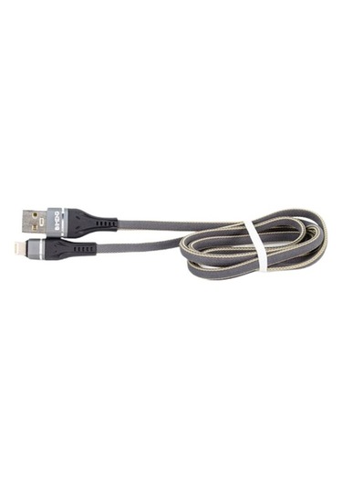 Imeng ML108 3.1A Usba To Lightning Örgülü Data Hızlı Şarj Kablosu Gri