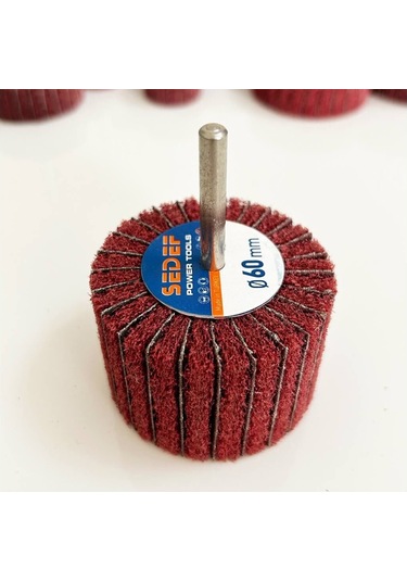 40x20mm,10 Adet, 1 9/16'x3/4' İnches Abrasive Non Woven Combi Mop Wheel With 1/4 Shank 10 Pcs Pack