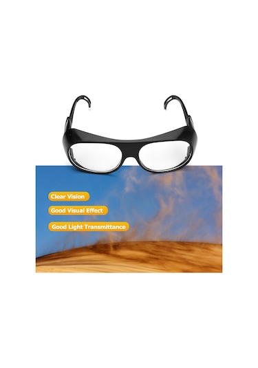 Güvenlik Koruma Kaynak Gözlüğü Şeffaf