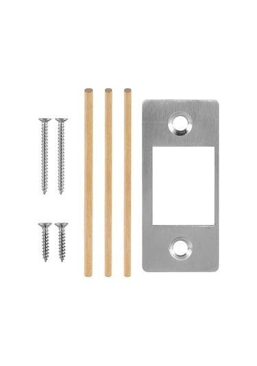 Suntek Kapı Mandalı Için Kilit Önleyici Çarpma Plakası 5,7 Cm X 2,5 Cm