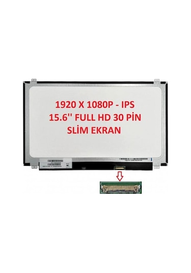 Sony Vaio Svf15n15sts Ips Notebook Lcd Ekran 15.6'' Slim Led 30 Pin Full Hd Ips