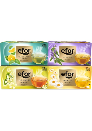 Efor Çay Meyve Çayı 4'lü