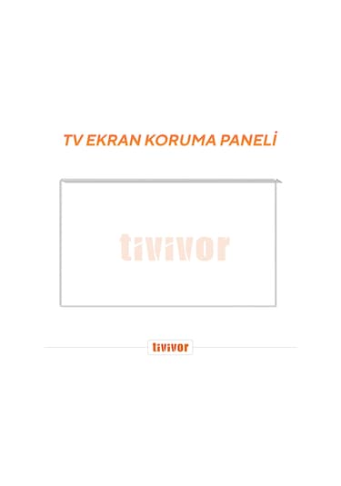 Tivivor 32" 82 Ekran Tv Ekran Koruyucu