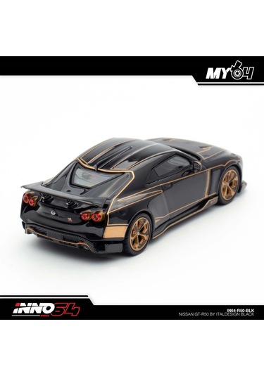 Inno 1/64 Nissan Gt-r50 By Italdesign Black Çok Renkli
