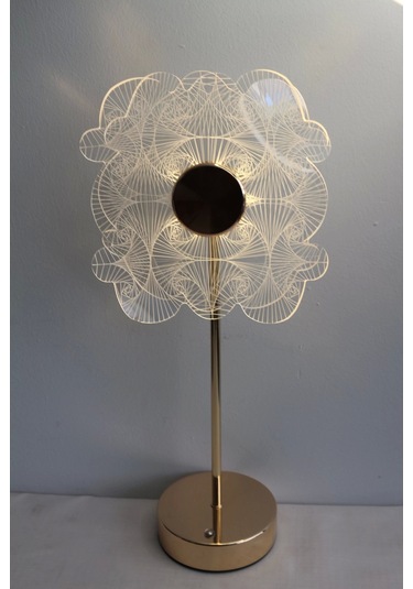 Krd-6824 Lemmy Masa Lambası Beyaz