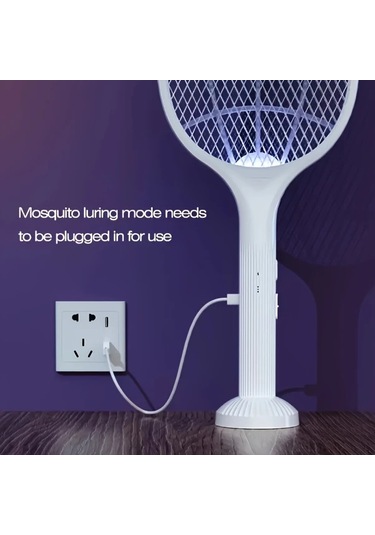 Boatshop1 Yaıawısu Usb Şarjlı Sivrisinek Öldürücü White Düz Öldürme Bölgeli Kompakt Böcek Katili 500mah Pil Usb Şarj Ev Ofis Seyahat İçin