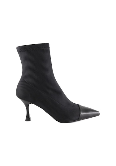 Miss Park Moda 309 K800/1 Siyah Kadın Bot Siyah