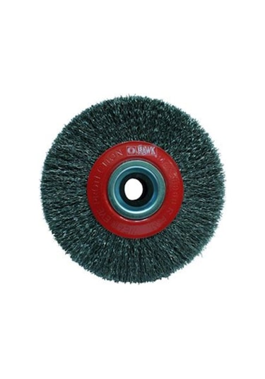 Hawk Ha10181 Daire Fırça Gri Telli 200X25Mm