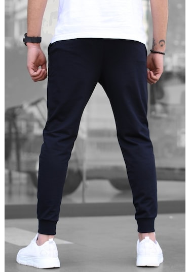 Madmext Lacivert Paçası Lastikli Erkek Eşofman 4821 Lacivert