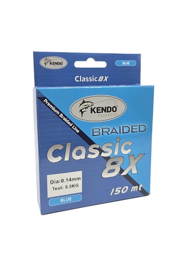 Kendo Classic 8x 150mt Blue Örgü İp