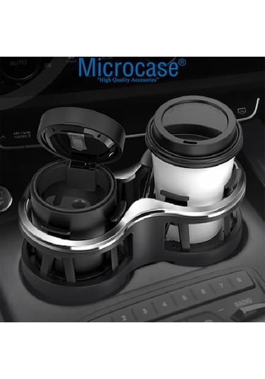 Araç İçi Bardaklıktan Monte Çift Bardak ve İçeçek Tutucu-AL3487