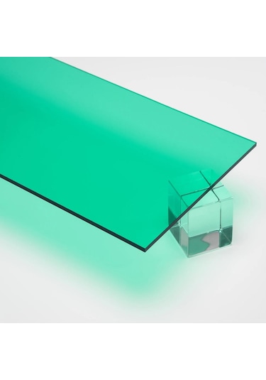 2.8mm Yeşil Transparan Pleksi Levha Şeffaf Yeşil Pleksi
