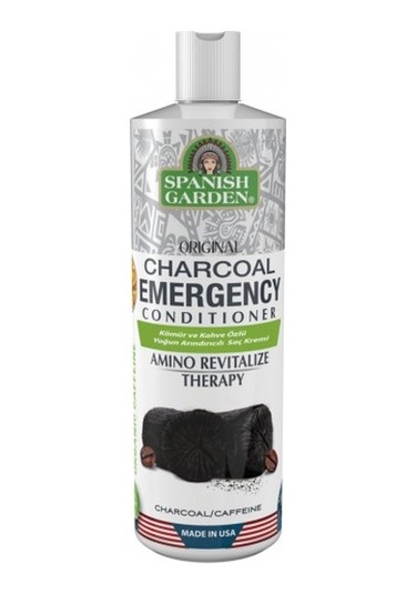 Spanish Garden Organik Kömür Ve Kahve Özlü Yoğun Arındırıcılı Sampuan 450 Ml