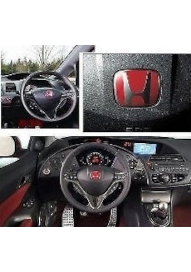 Honda Civic 2006-fd6 Kırmızı H Direksiyon Ablem-logo