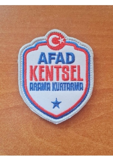 Afad Kentsel Arama Kurtarma Peç armas yama Çok Renkli