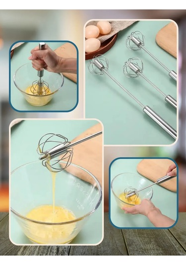 Lucku House El İle Kullanıma Uygun Çırpma Teli 295834076 Gri