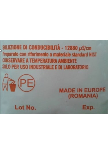 Adwa Kalibrasyon Çözeltisi 12.88Ms