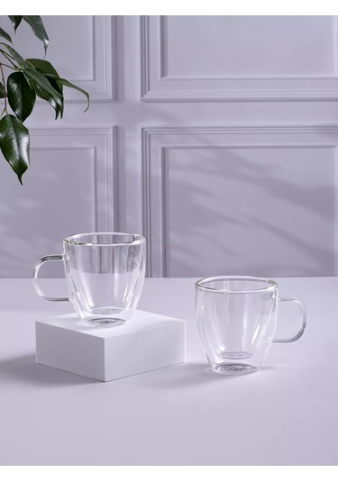 Aura Of Bohemia Çift Duvarlı Tea And Coffee Set 212948175 Beyaz