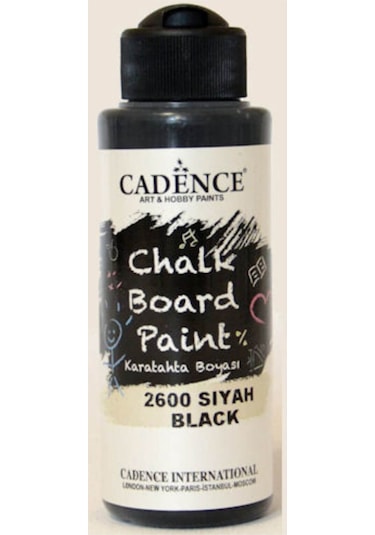 Chalkboard Paint Karatahta Boyası 120 ml. 2600 Siyah