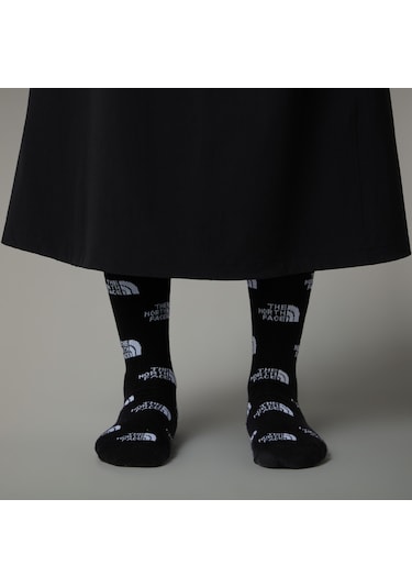The North Face Everyday Crew Sock Logo - 2p Unisex Çorap-29930 Siyah