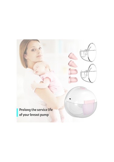 Moveevo Youha Elektrikli Göğüs Pompası Yedek Aksesuarı, The Ins Gen2 Giyilebilir Göğüs Pompası İçin 2 Adet Membran Yumuşak Gıda