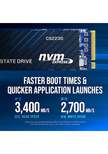 Pny Cs2230 2tb 3300/2600 Nvme Pcıe M.2 Ssd M280cs2230-2tb-rb