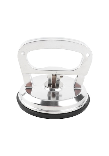 Vkemall Alüminyum Tek Paretli Cam-seramik Emici, 50kg Yanal Emme Gücü, Dürtüşsüz Yüzeyler İçin El Kolu