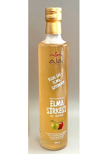 Ala Doğal Elma Sirkesi 2 x 500 ML