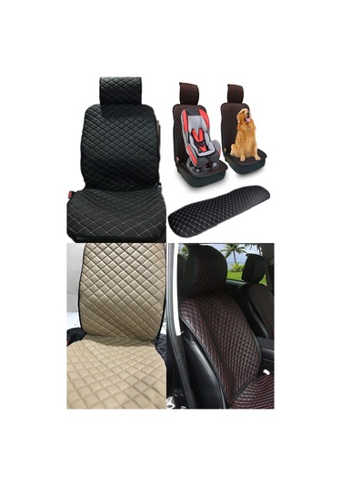 Hyundaı Matrıx Deri Oto Koltuk Minderi Başlıklı 3 Lü