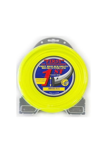 First Motorlu Tırpan Misinası 3.30mm 6 Köşe 43 Metre