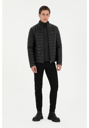 U.s. Polo Assn. Erkek Siyah Deri Mont-kaban 50297251-001 001sıyah