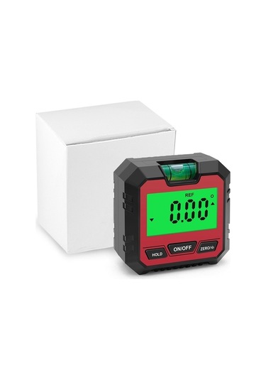 Ebitda Qıngxıey Kabarcık Seviyesi Ve Manyetik Tabanlı Dijital Seviye Açısı - Bina/otomobil Ölçüm Cihazı