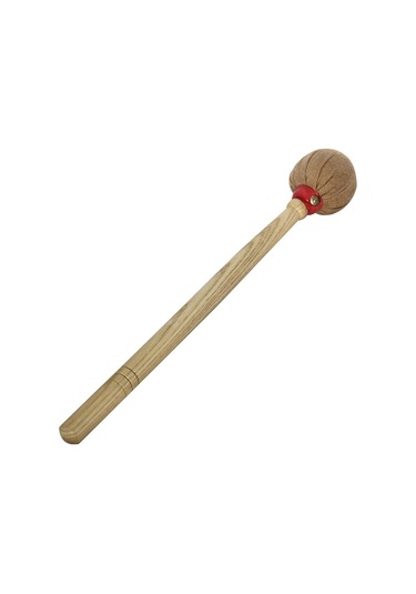 Youmex Kahverengi Pamuklu Bas Davul Çubuğu - Ahşap Saplı, Dayanıklı Ve Anti Kayma Tasarımı İle Akustik Performans Artırıcı Vurmalı Enstrüman Aleti Kahve