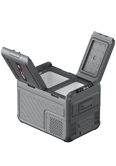 Genos Çift Kapaklı Araç Buzdolabı 35 L