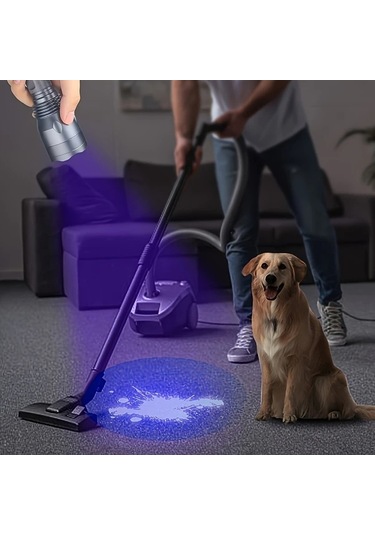 Chuangyinshop Yüksek Güçlü 395nm Siyah Işık 1led Uv Fener Şarj Edilebilir Reçine Kürleme Taş Ve Akrep Arama Altın