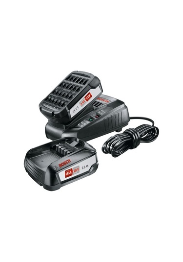 Bosch Starter Set 18 V 2 X 2.5ah Akü + Al 1830 Cv Çift Akü Ve Şarj Cihazı