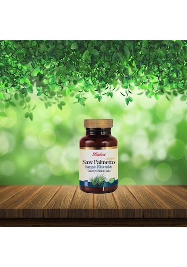Balen Saw Palmetto Isırgan Ekstraktı Kapsül 300 MG 60 Kapsül