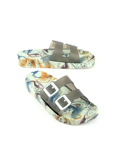 Gezer Kadın Yazlık Rahat Taban Havuz Plaj Banyo Günlük Terlik Siyah